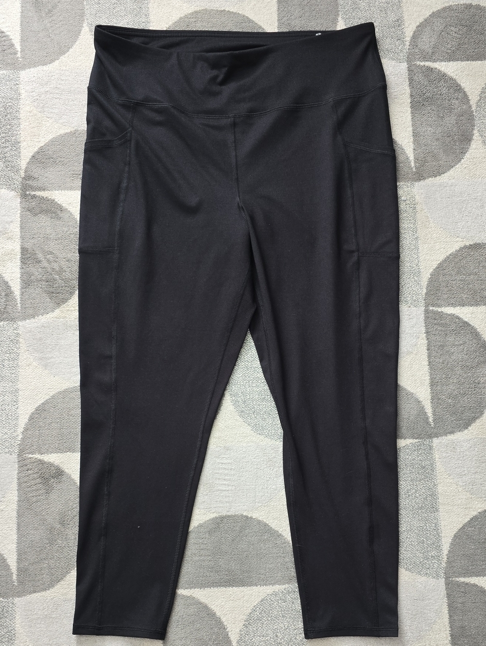 Maurices Black High-Waist Leggings with Side Pockets